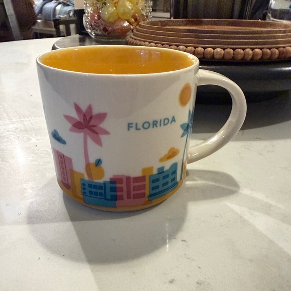 Starbucks Other - Starbucks "You Are Here" collection 14 oz Florida ceramic coffee mug